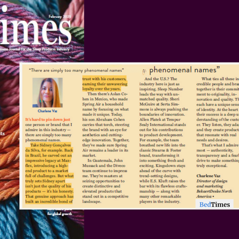 Maxflex é Destaque na BedTimes Magazine: O Melhor Colchão de Curitiba Conquista Reconhecimento Internacional